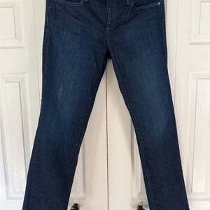 Gap 1969 Jeans Women 31R Dark Wash Straight Leg 90s Minimalist Denim